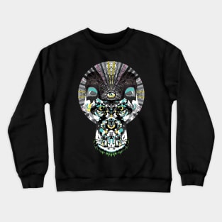 The Higher Primate - Psychedelic Mandala - Camouflage Special Edition Crewneck Sweatshirt